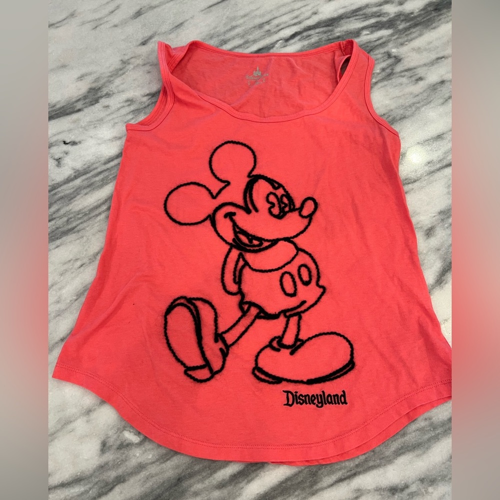 Original Disney Parks tank Mickey  is embroidered